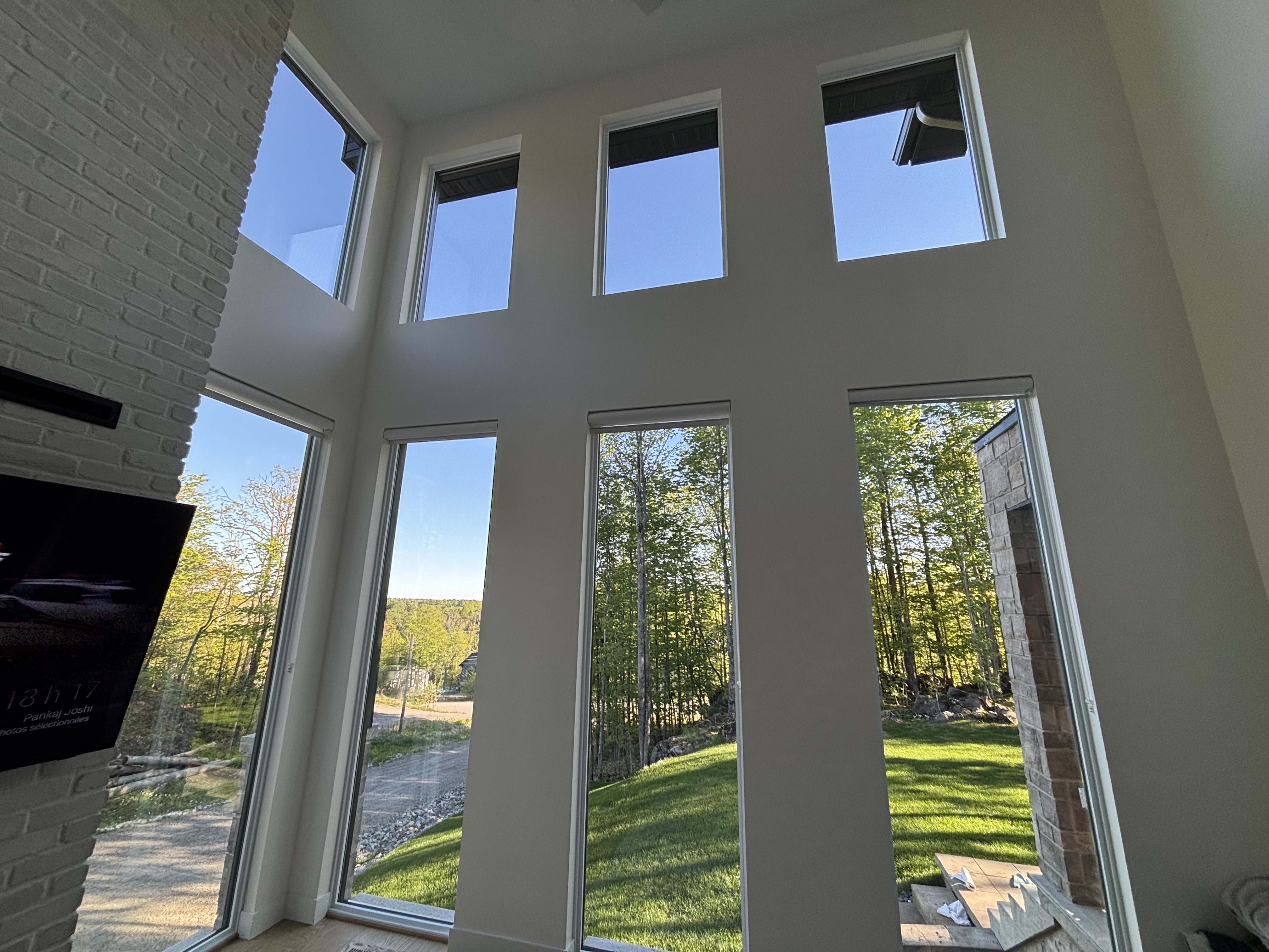 Vitres intérieures lavées Exterio